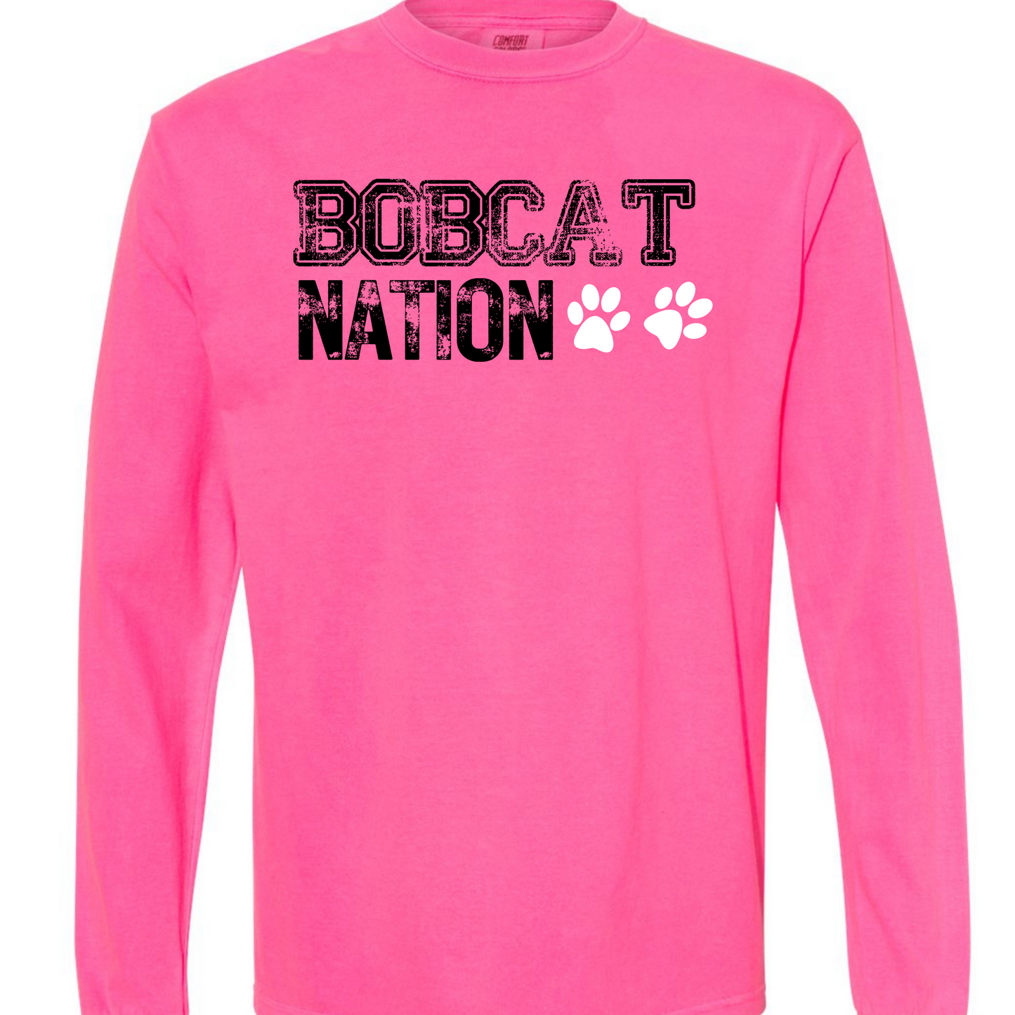 Game "OUT" Bobcat Long Sleeve T-Shirt