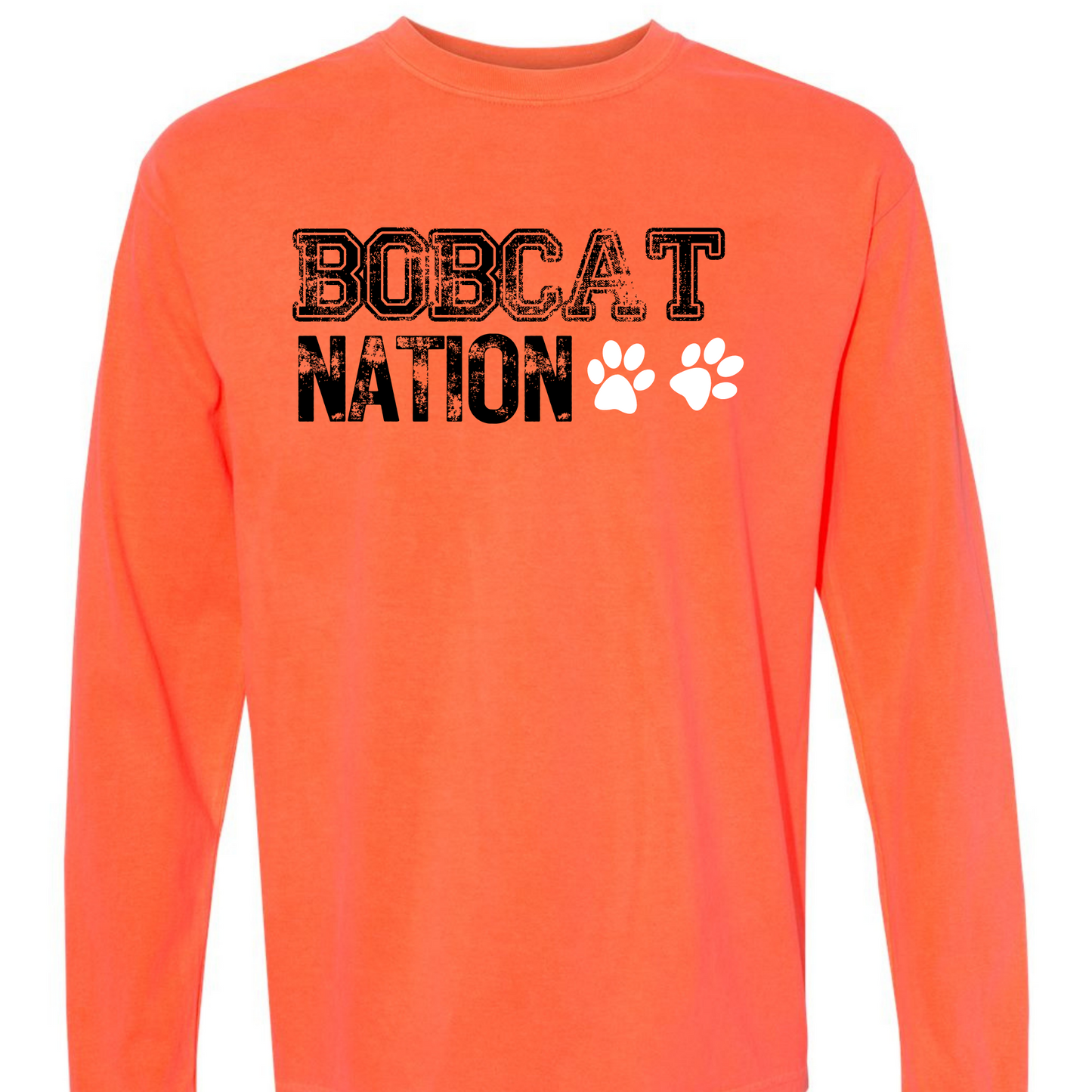 Game "OUT" Bobcat Long Sleeve T-Shirt
