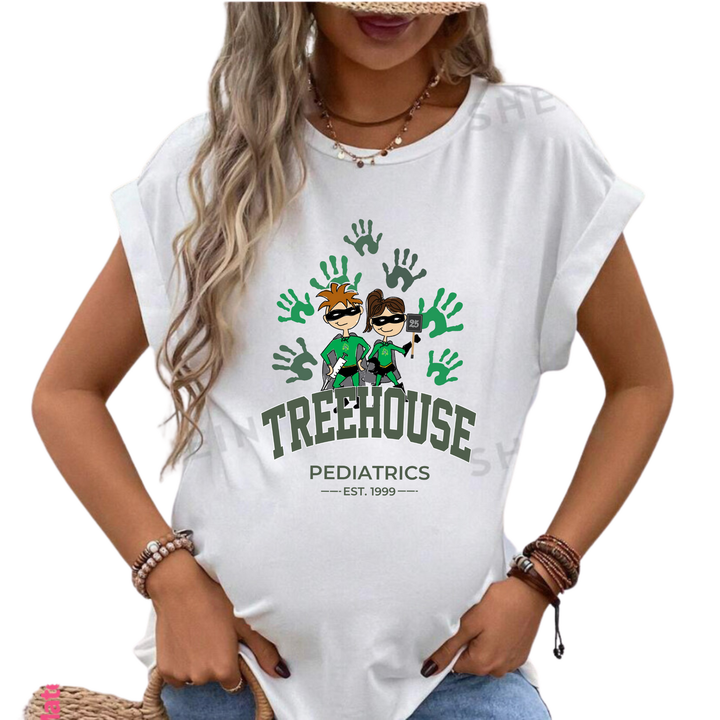 Treehouse Pediatrics T-Shirt Maternity