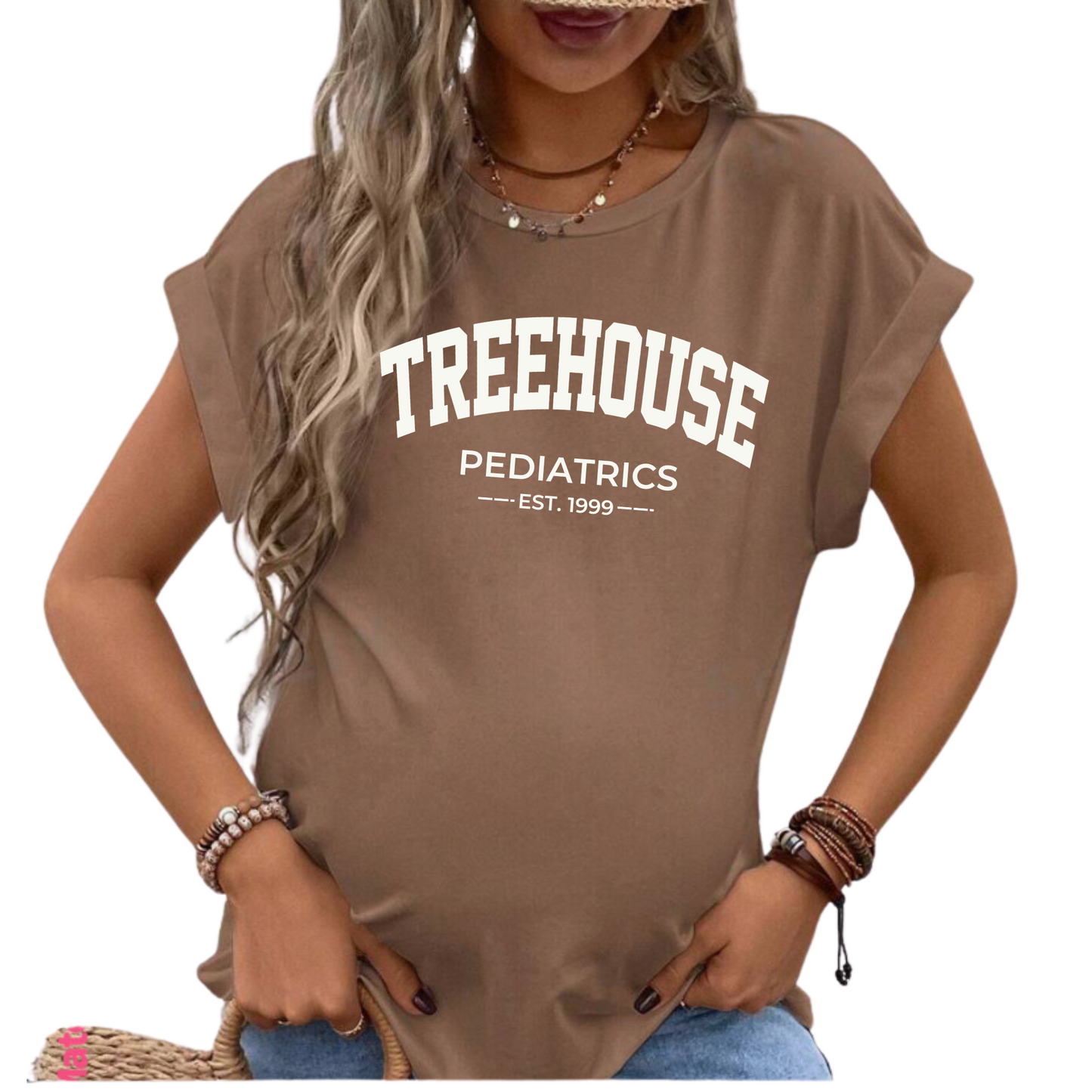Treehouse Pediatrics T-Shirt Maternity
