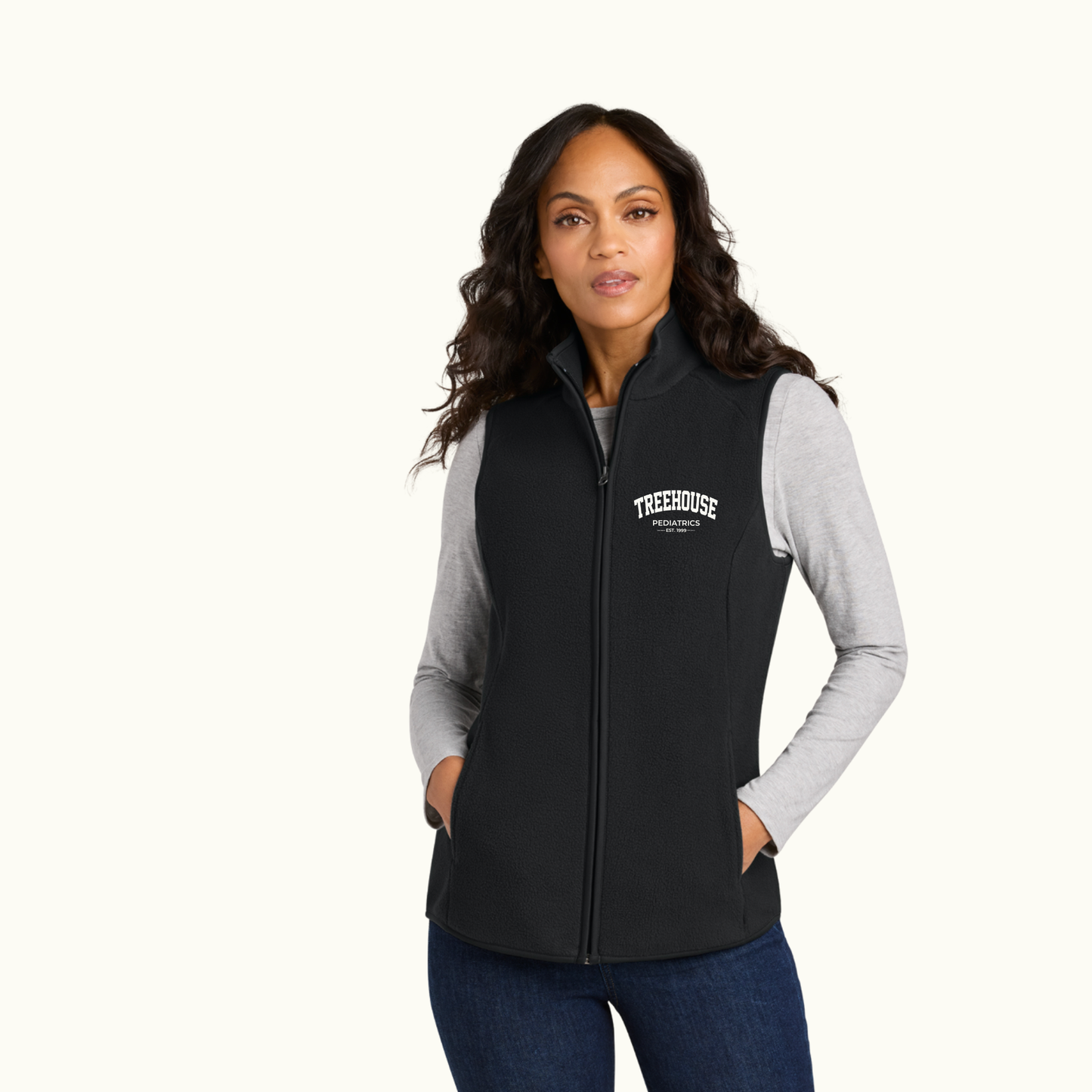 Treehouse- Women's Fleece Vest