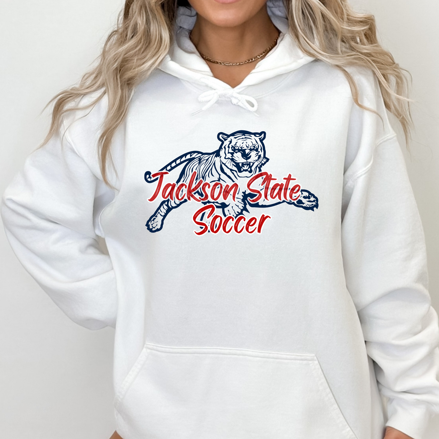 Jackson State Soccer Blue w/Red