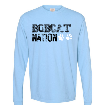 Game "OUT"  Bobcat Long Sleeve T-Shirt