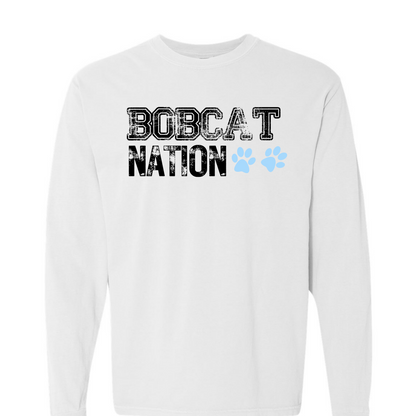 Game "OUT"  Bobcat Long Sleeve T-Shirt