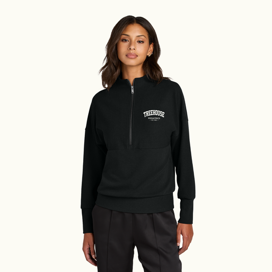 Treehouse Linear Texture 1/4-Zip