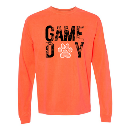 Game "OUT"  Bobcat Long Sleeve T-Shirt