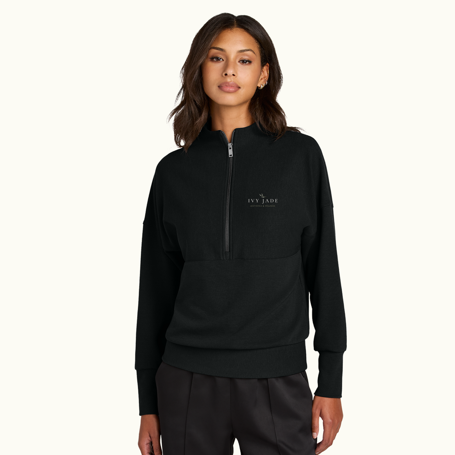 Ivy Jade Linear Texture 1/4-Zip