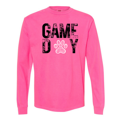 Game "OUT"  Bobcat Long Sleeve T-Shirt