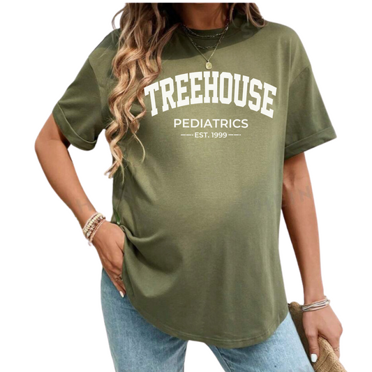 Treehouse Pediatrics T-Shirt  Maternity