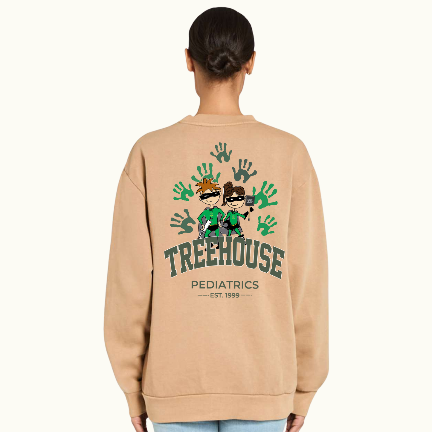 Treehouse- Urban Crewneck Sweatshirt