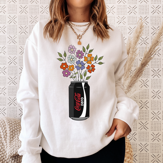 Coke Zero & Flowers