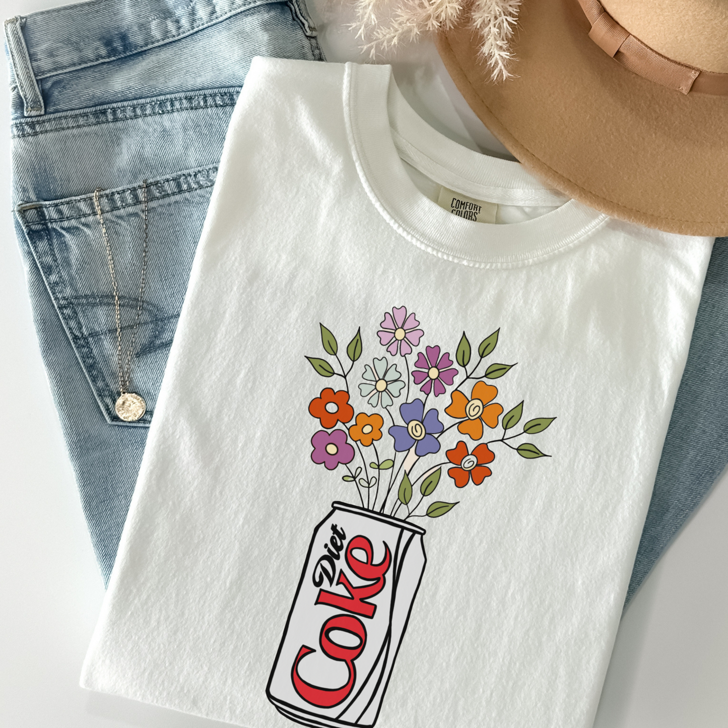 Diet Coke & Flowers