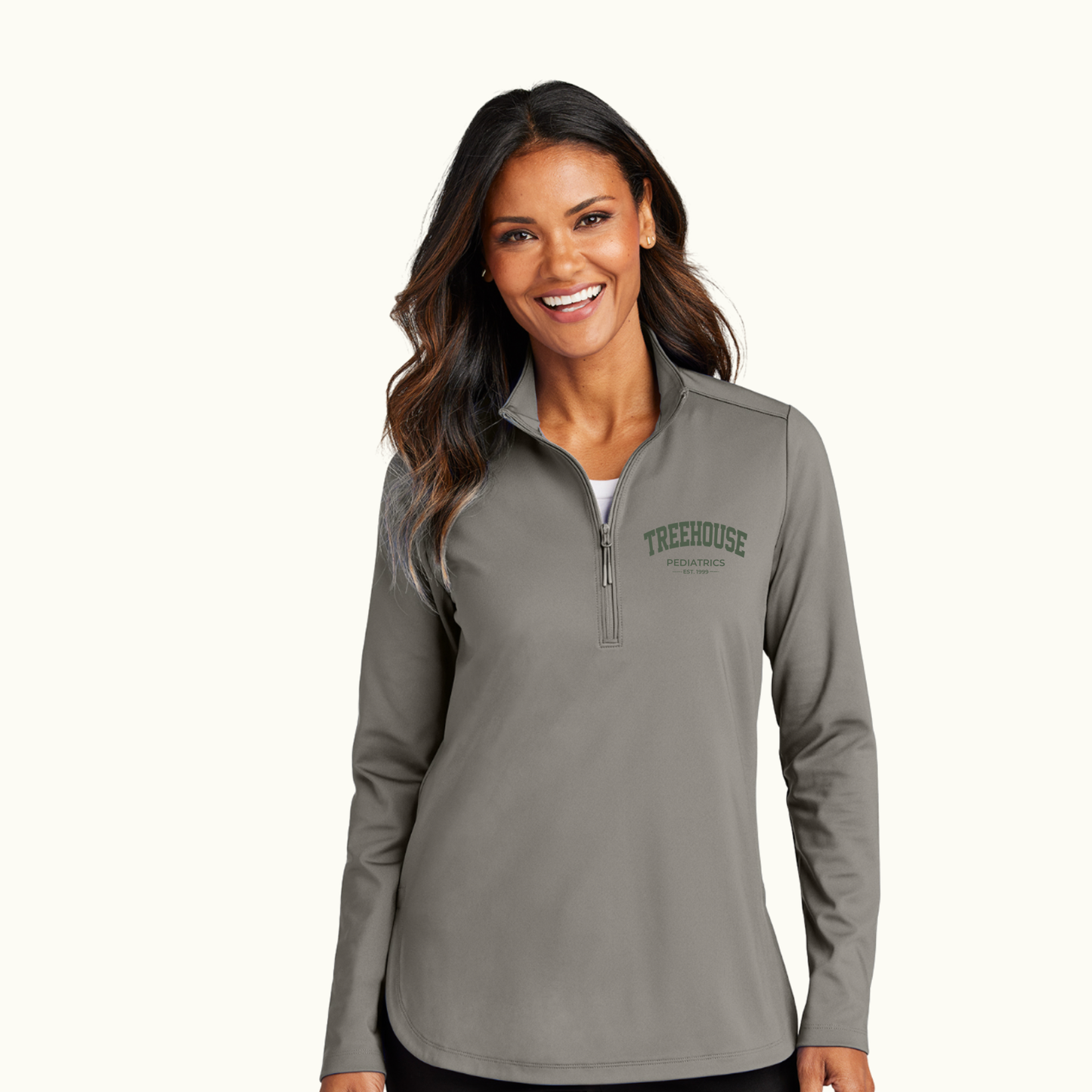 Treehouse- Women's Double Knit 1/4 Zip