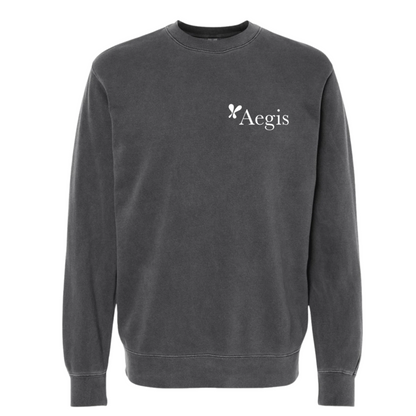 Aegis pigment dyed Crewneck Sweatshirt