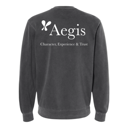 Aegis pigment dyed Crewneck Sweatshirt