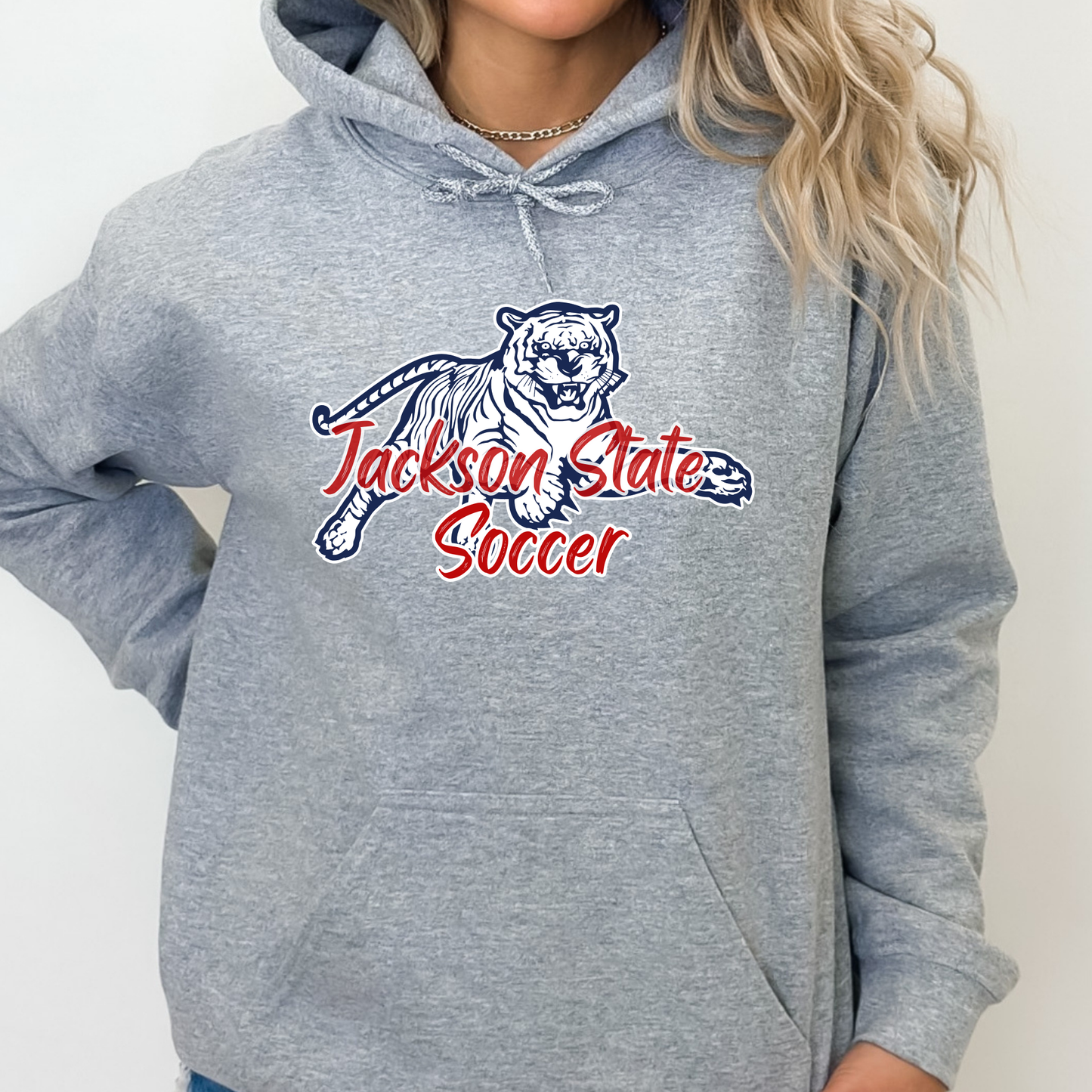 Jackson State Soccer Blue w/Red