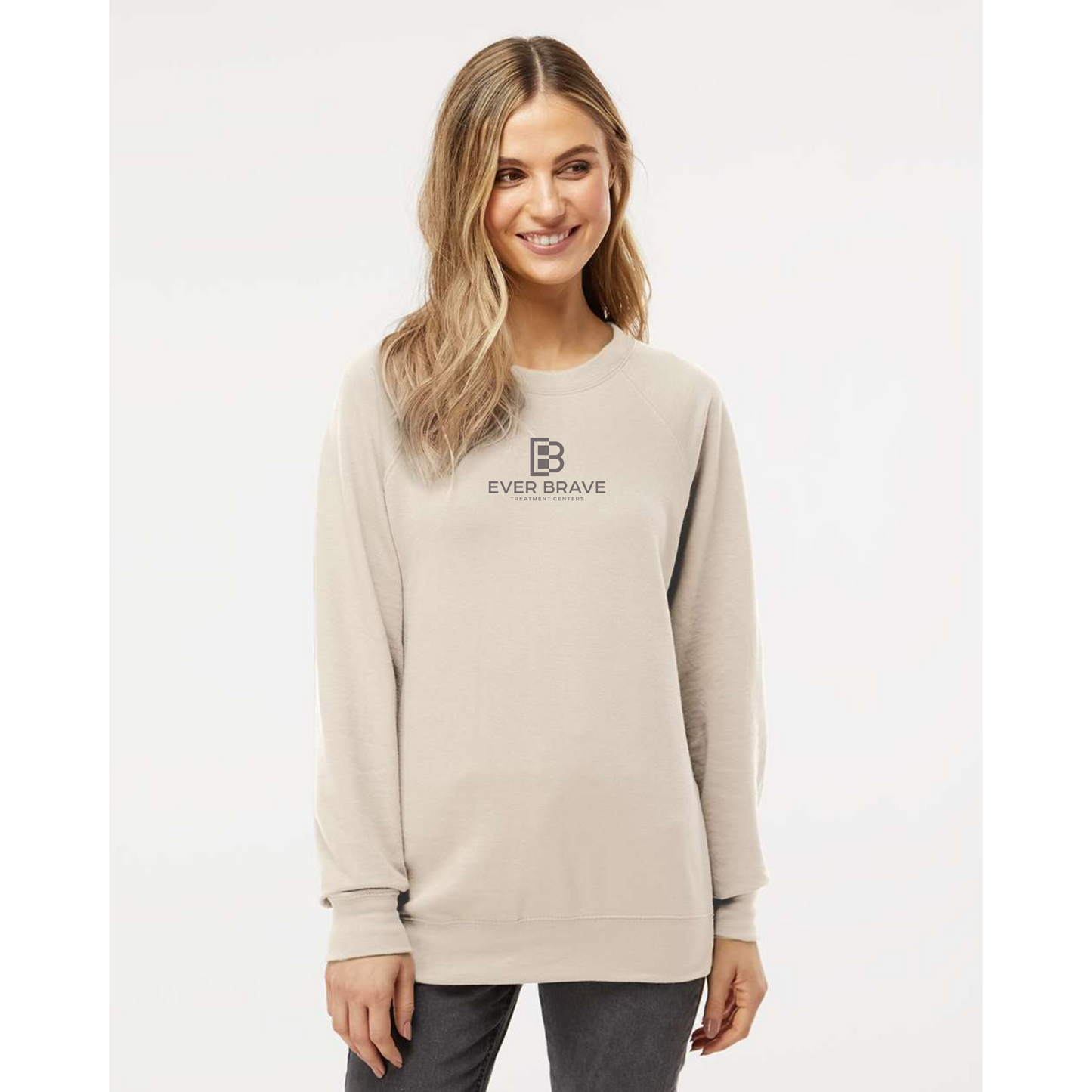 Ever Brave  Light Weight Crewneck Sweatshirt
