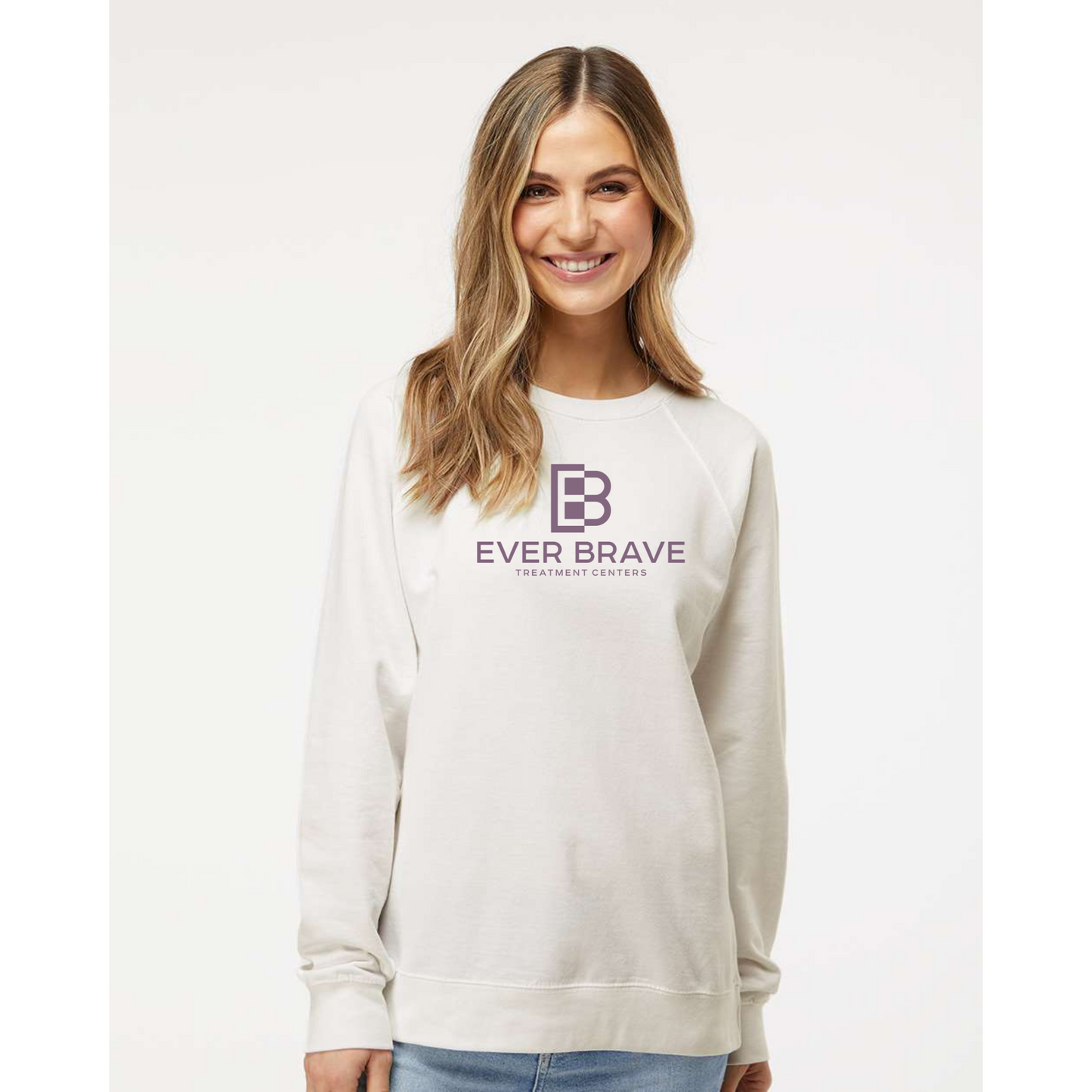 Ever Brave  Light Weight Crewneck Sweatshirt