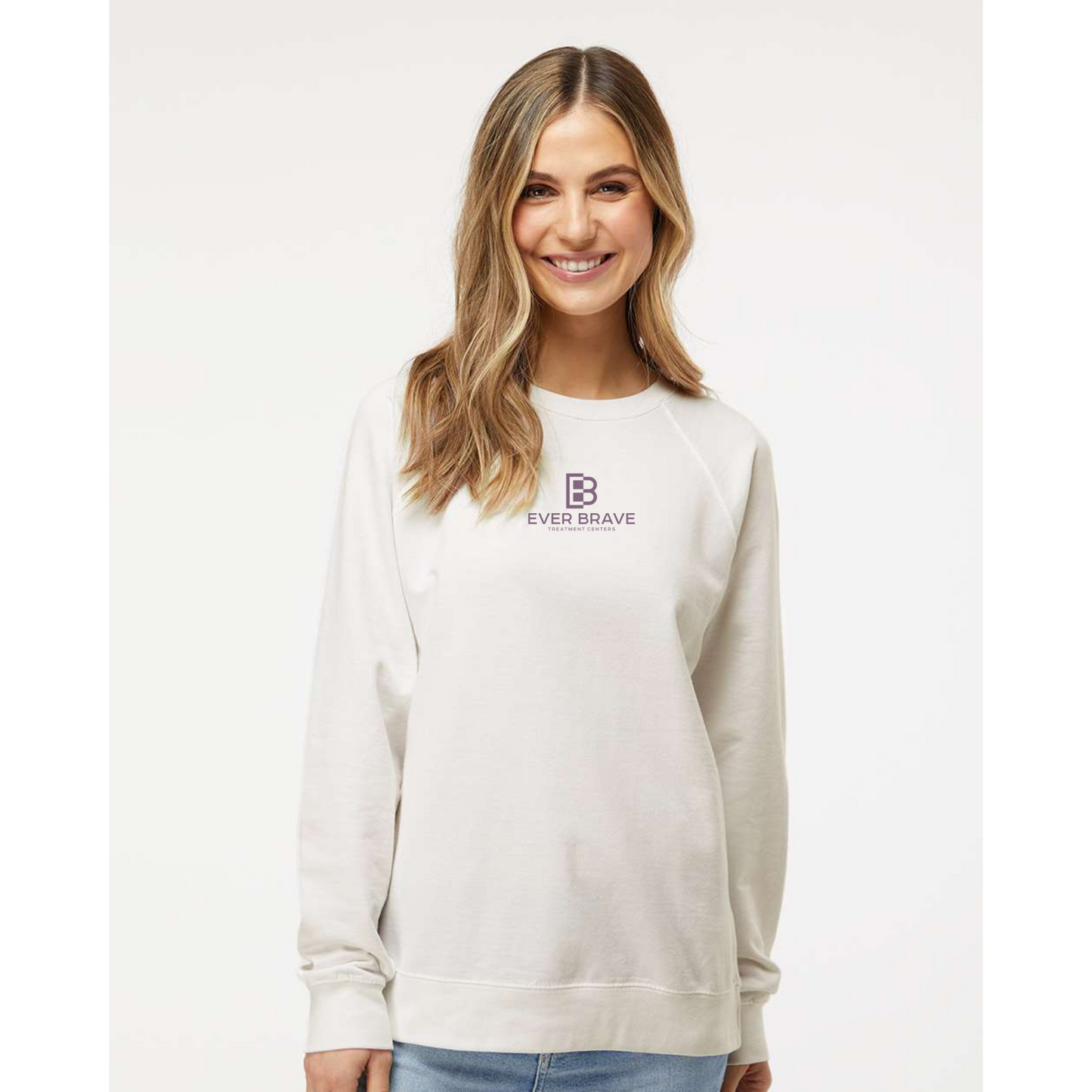 Ever Brave  Light Weight Crewneck Sweatshirt